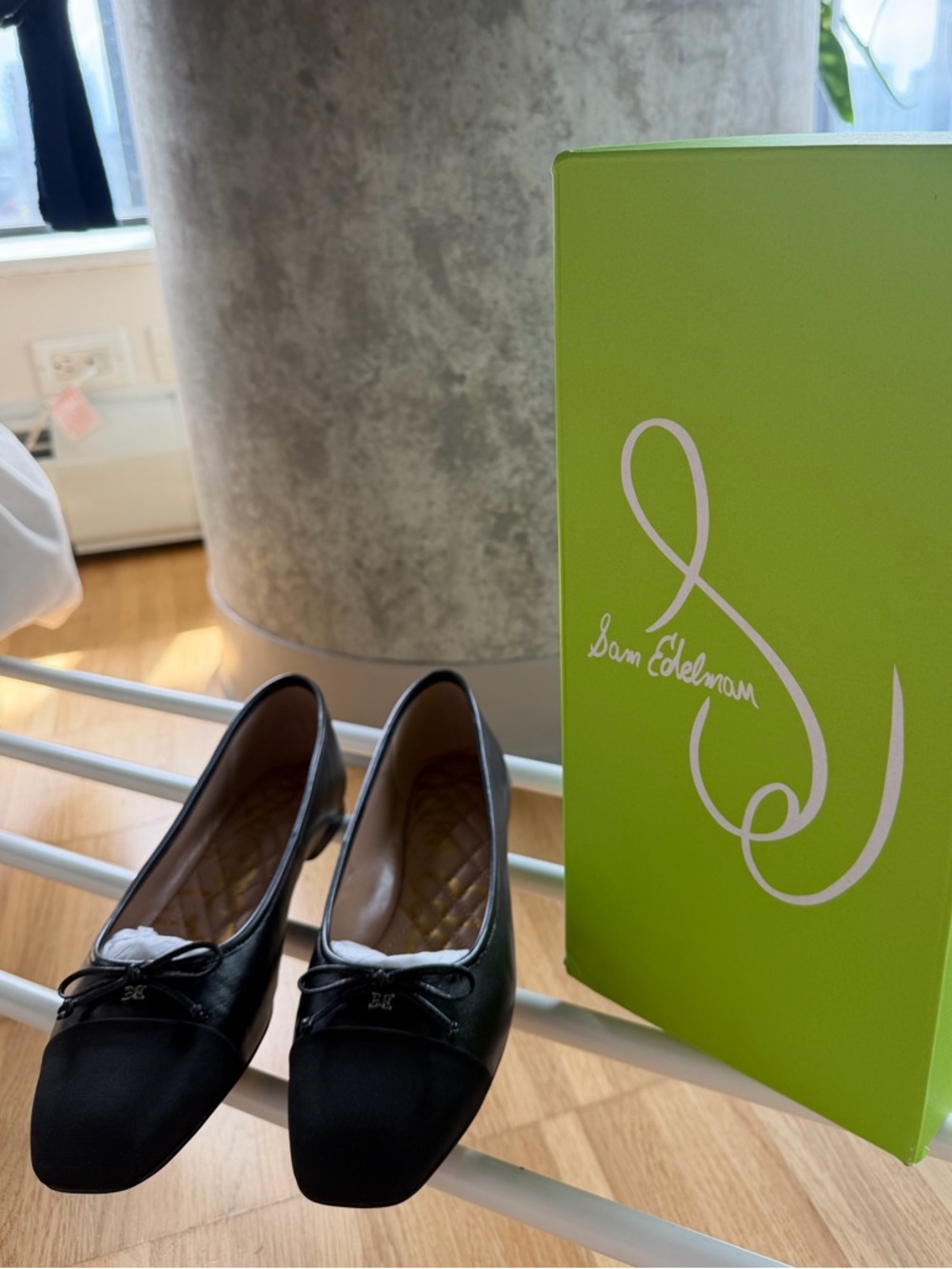 Sam Edelman Marley Ballet Flats – Black – Women’s US 8 – NIB